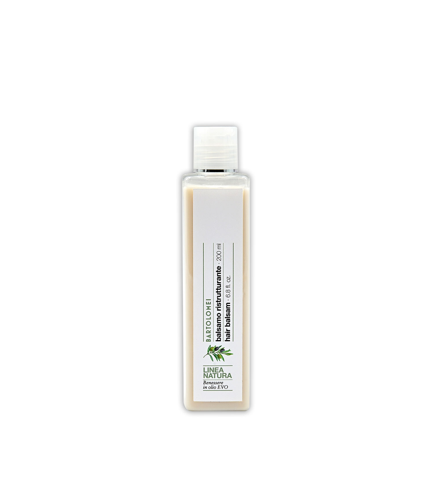 Balsamo capelli ristrutturante all'olio evo